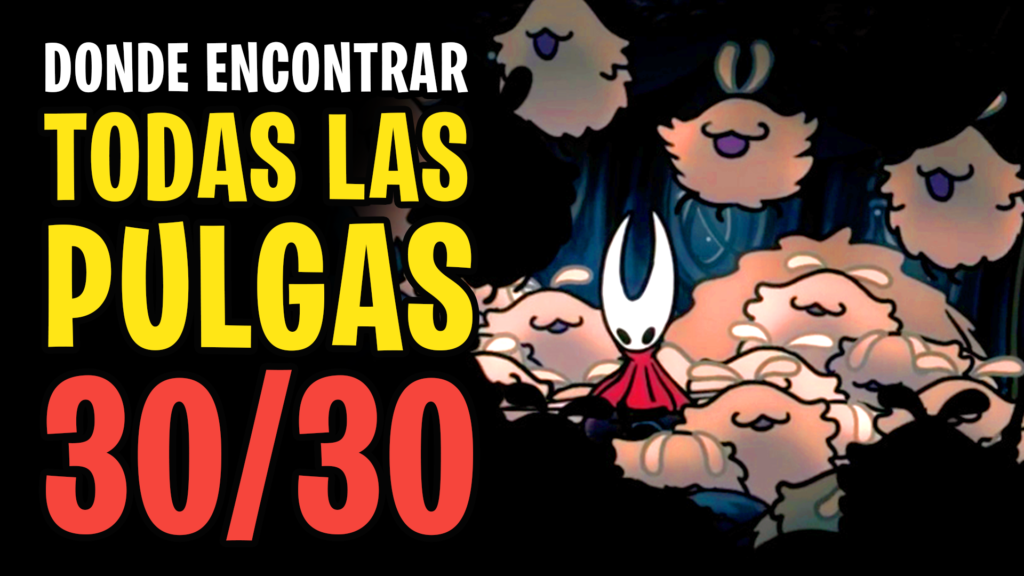 todas las pulgas en silksong