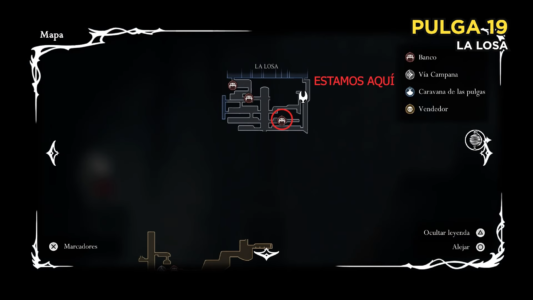 Mapa pulga 19 silksong