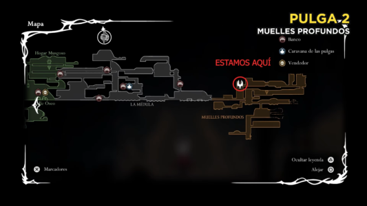 Mapa pulga 2 silksong