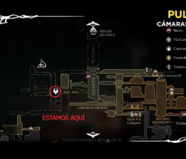 Mapa pulga 25 silksong