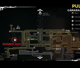 Mapa pulga 26 silksong
