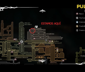 Mapa pulga 27 silksong