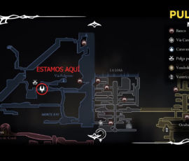 Mapa pulga 30 silksong